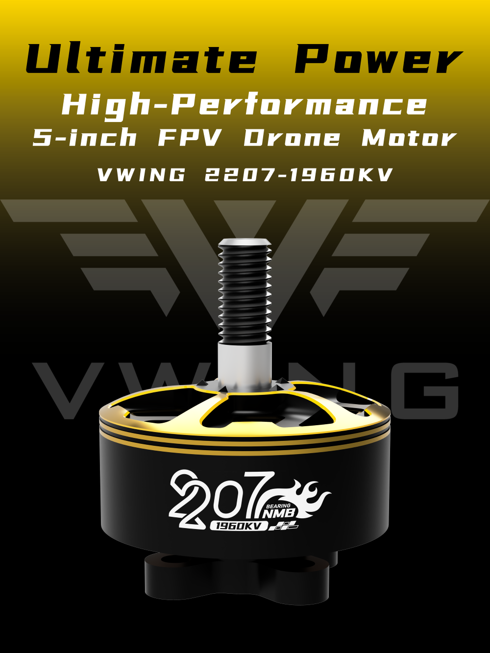 VWING 2207 1960KV Brushless Mo - Drone Racing Motor review and price