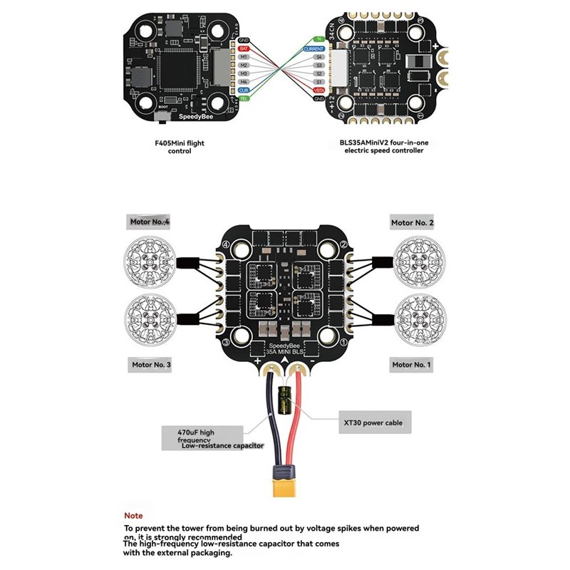 B92B for SpeedyBee F405 Mini S - Drone Racing Flight Controller review and price