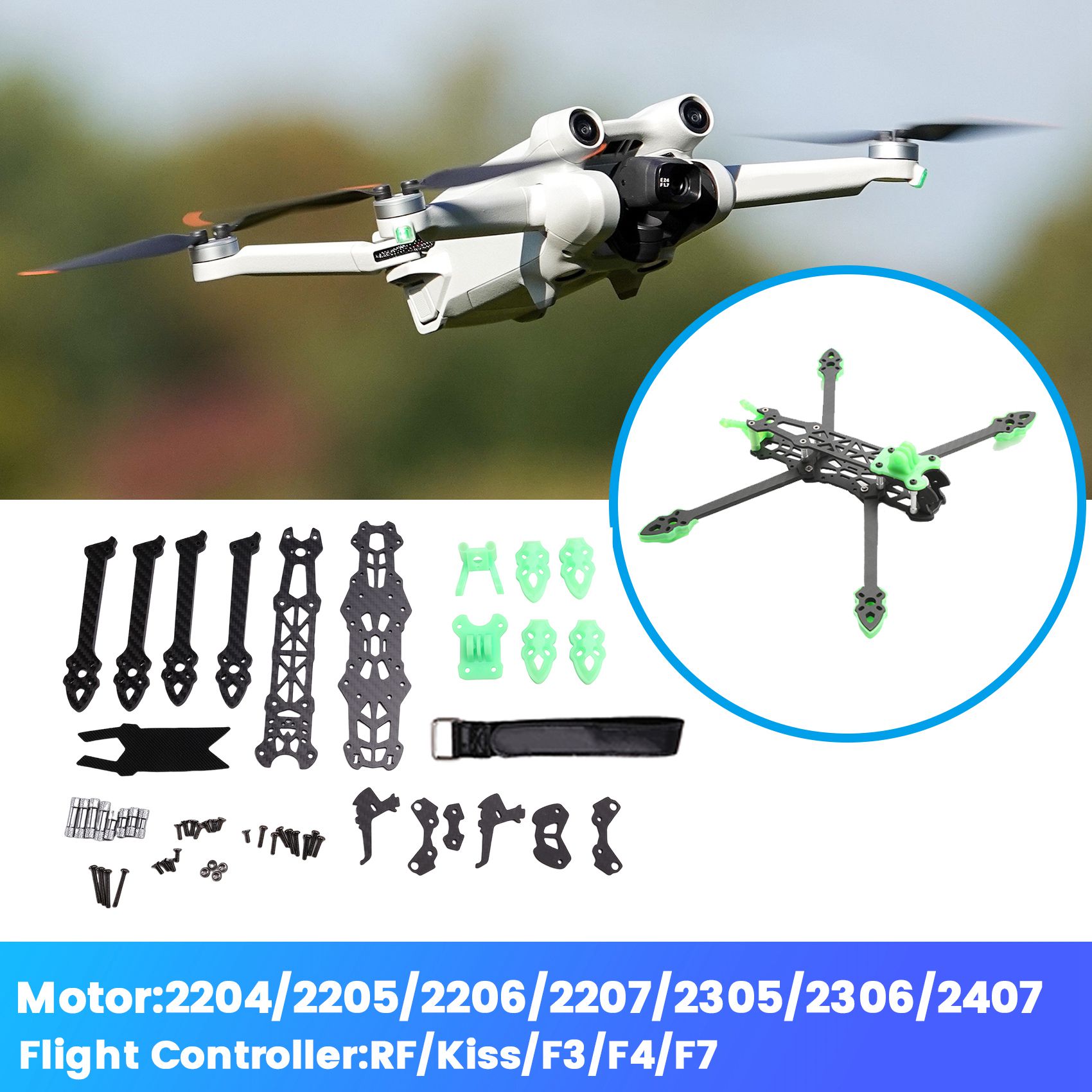 YSUN-MARK4-HD Mark 4 HD 5Inch  - Drone Racing Frame review and price